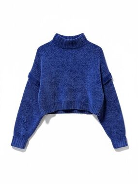 Urban Outfitters Purple-Blue Chenille Sweater – Size M